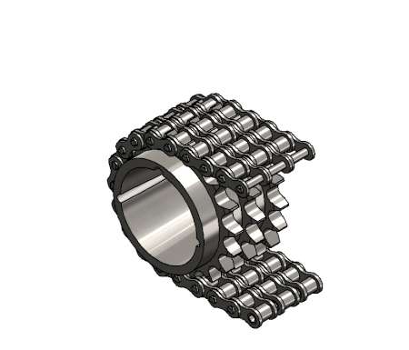 Kettingwielen taperlock triplex