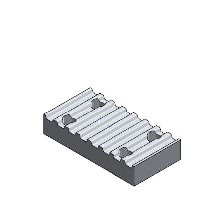 Klemplaten – T / AT (met gaten)